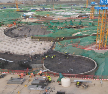 大型工地项目（这个是环球影城）